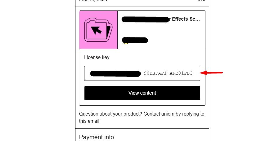 Gumroad Use Purchase Code