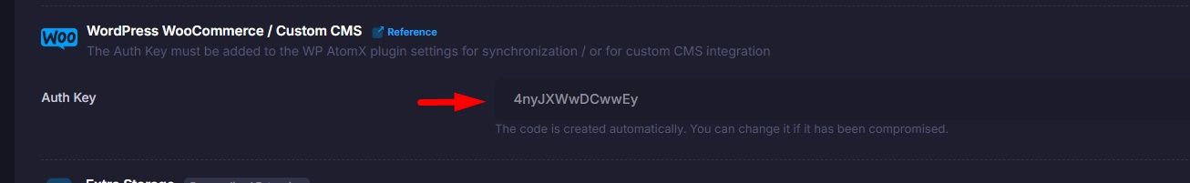 WordPress Auth Key