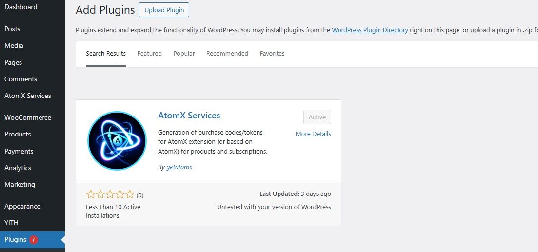 WordPress Install Plugin
