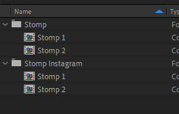 Ae Project Same compositions