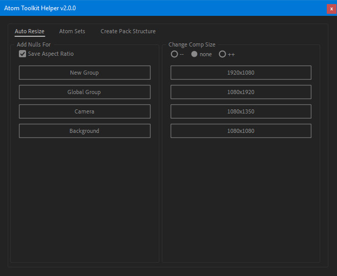 Atom Helper Auto Resize