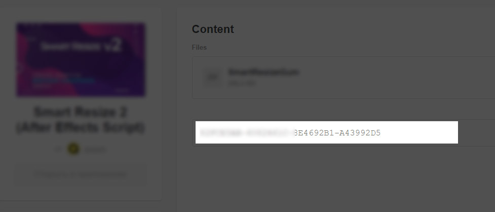 Gumroad License Key Text