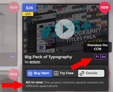 AtomX Market Item - All In One