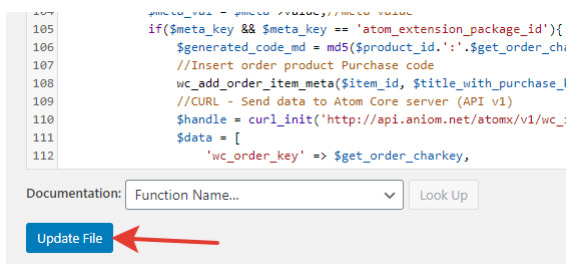 WooCommerce Theme Editor - save changes